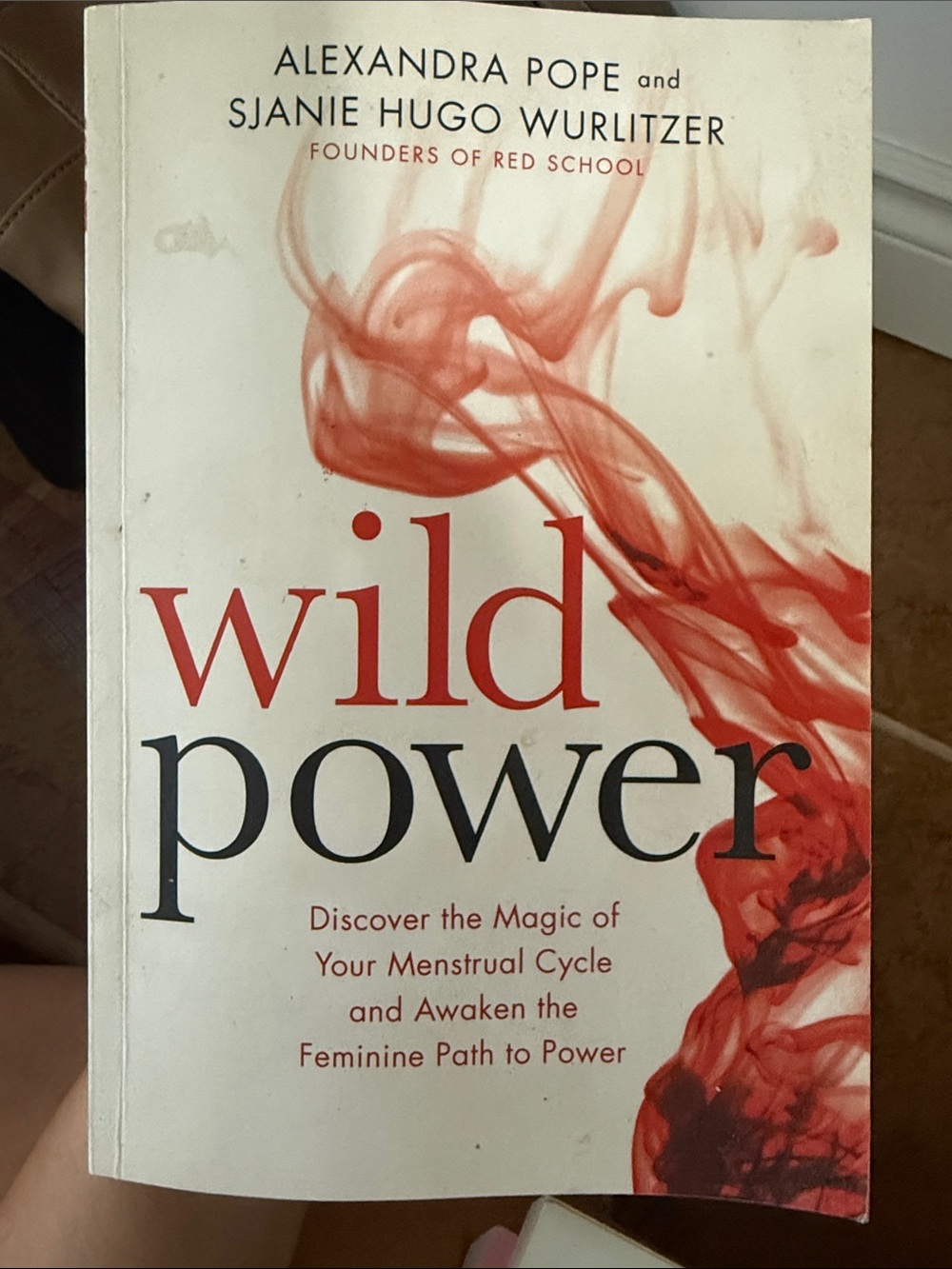 Wild Power by Alexandra Pope & Sjanie Hugo Wurlitzer - White & Red Cover